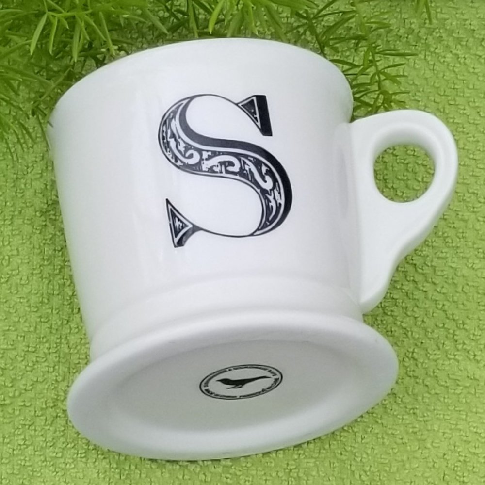 Anthropologie Monogram Mug (a.k.a. Mr. Mug) "S" (1 of 2)